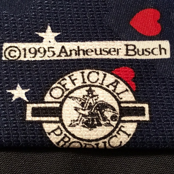 VINTAGE BUDWEISER TIE  I LOVE ❤️ YOU MAN. - Picture 4 of 7